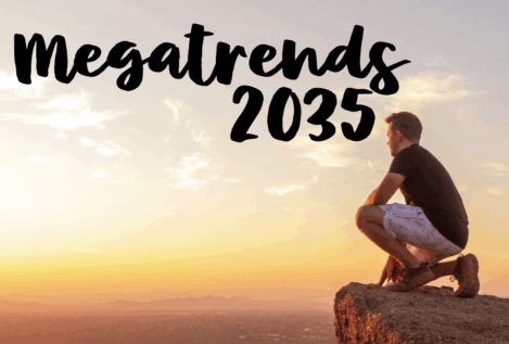 Megatrends 2035 … the dramatic forces shaking up every market, and demanding that every business reinvents itself … How will you lead in a future of disruptive, relentless, incredible change?