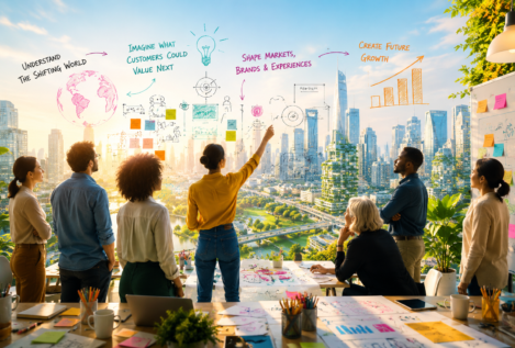 Market Makers … Reinventing Marketing: from selling what you make, to shaping what comes next … the 10 strategic shifts for CMOs and marketing team