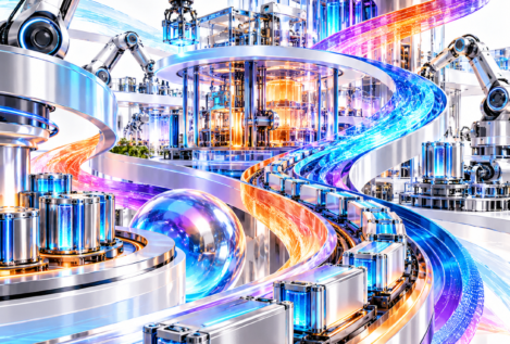 Factories of the Future … how manufacturers like Bosch and Corning, Foxconn and Nvidia, Tesla and Tetra Pak, are not just creating smarter factories, but reinventing what they do