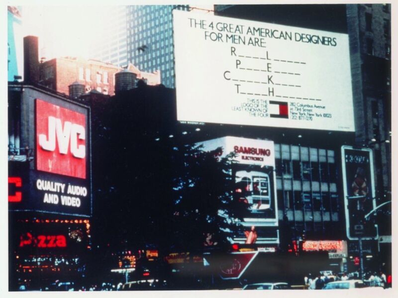 Image for the Tweet beginning: In 1985 Tommy Hilfiger was